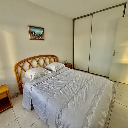 Apartment T2 Climatise Proche Avec Terrasse Et Garage - Fr-1-816-14 *